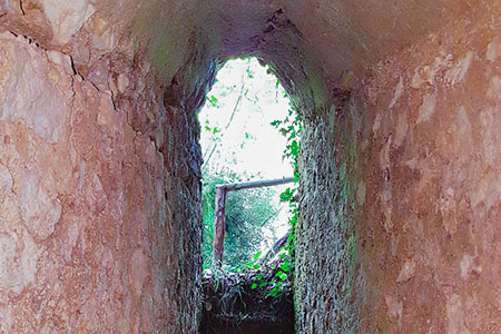 Roman Aqueduct: Internal view