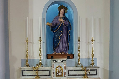 Saint Michael the Archangel: High altar of Our Lady of Sorrows