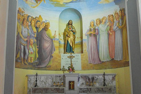 Saint Mary of Indulgences: Altar of the Sacred Heart of Jesus