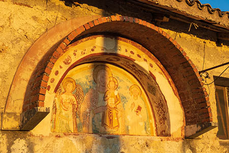 Saint Mary Major: Frescoed lunette