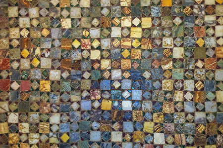 Santa Maria Maggiore: Trama del mosaico pavimentale